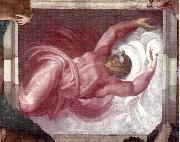 Michelangelo Buonarroti Separation of Light from Darkness oil